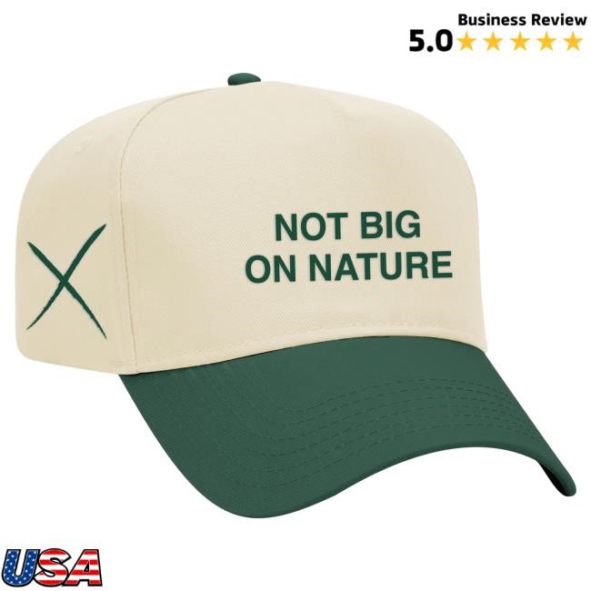 Official Connor Tomlinson Merch Store Connor Tomlinson Not Big On Nature Two Tone Hat