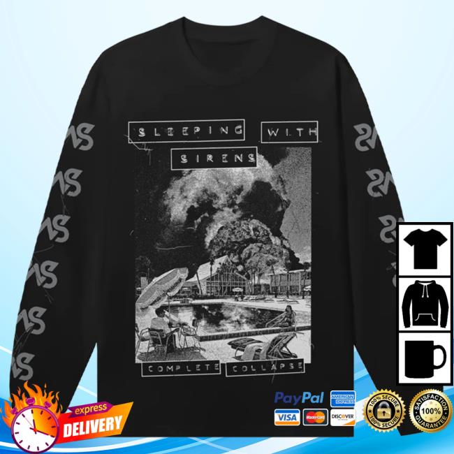 Official Official Sumerian Records Merch Store Complete Collapse Long Sleeve T Shirt