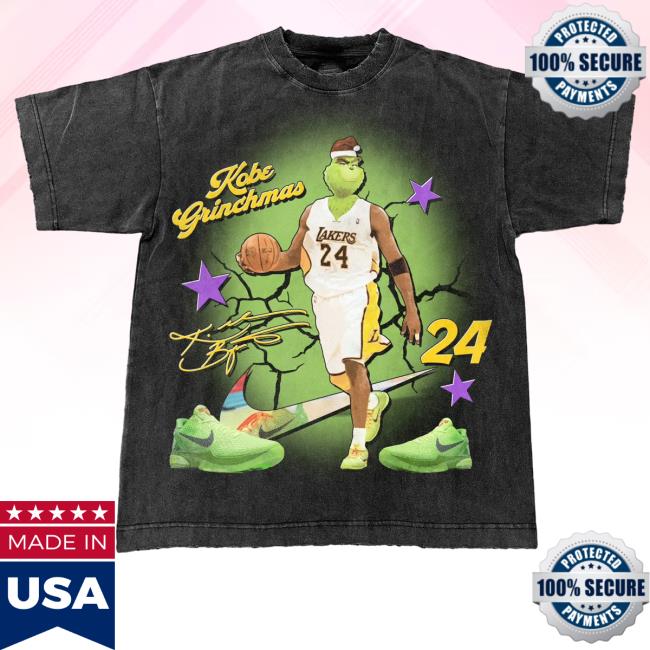 Shopdonotdisturb Do Not Disturb Merch Kobe Grinchmas Tee Shirt