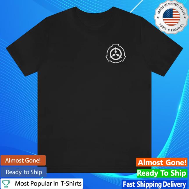 Scp Merch SCP Chest Logo Long Sleeve Shirt