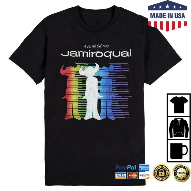 Jamiroquai A Funk Odyssey Black Top Shirt