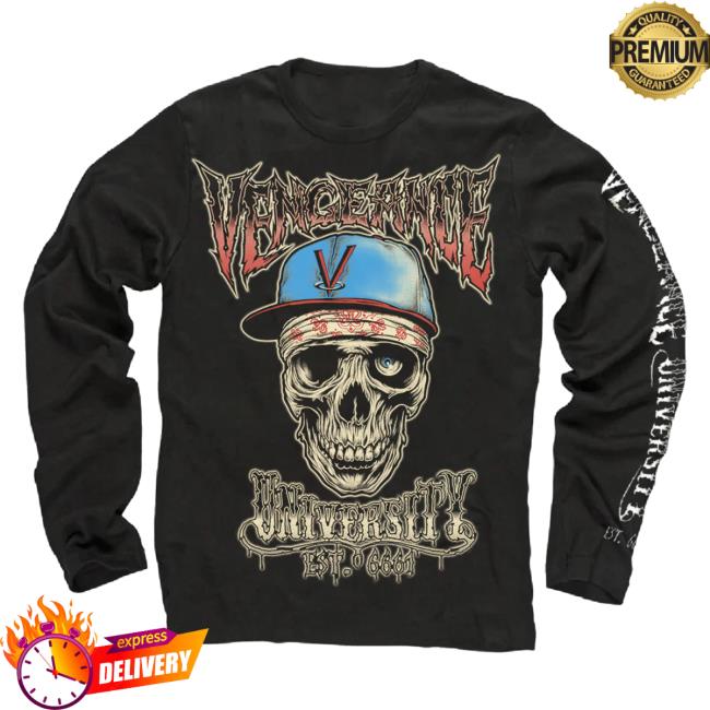 Official Zacky Vengeance Clothing Vengeance University OG Zomby Long Sleeve T Shirt Zacky V