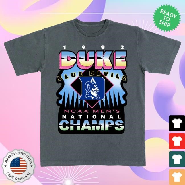 Collector Classic Duke '92 Heavy Tee by Slam Goods NCAA