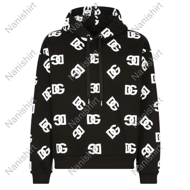 Official Lyst Clothing Shop Dolce & Gabbana All Over Print Logo Crewneck Sweatshirt D&G 3D AOP