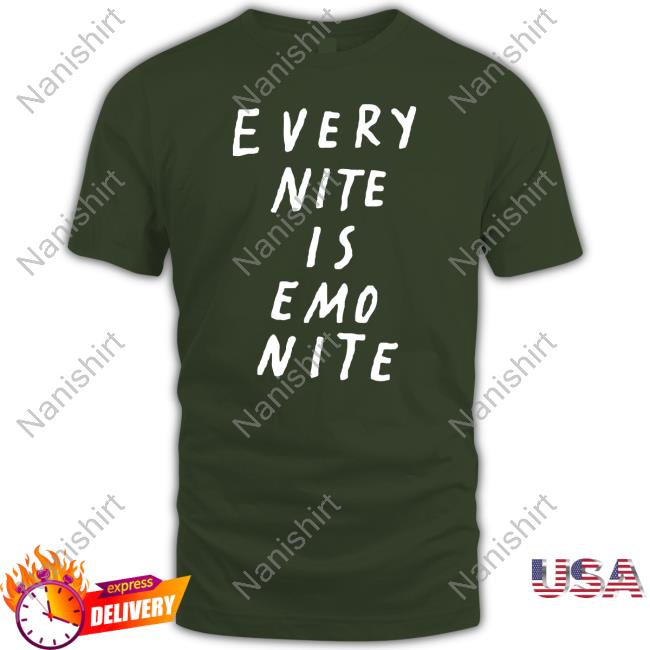 Official Baghera Jones Every Nite Is Emo Nite Tee Shirt