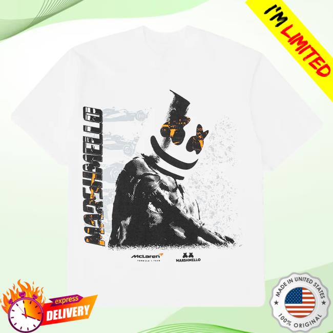 Marshmello Music Merch Mclaren F1 Team Shirts