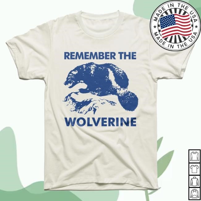 Official Charlie Hustle Remember the Wolverine New Shirt