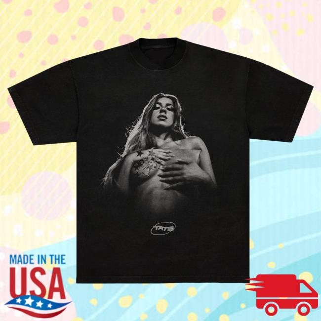 Official Tate Mcrae Merch Store Shop Tate Mcrae onmyhands Black New Shirt TateMcrae