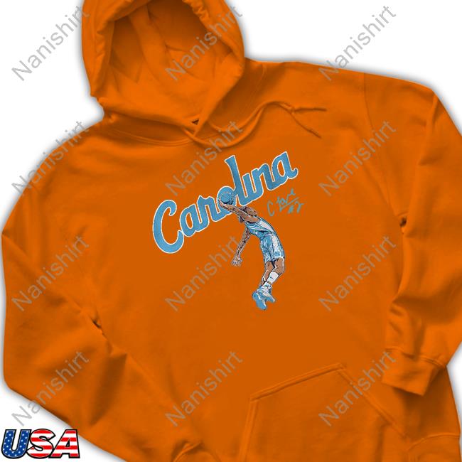 Unc Basketball Carolina Caleb Love Dunk Tee Unc Basketball Carolina Caleb Love Dunk Tee
