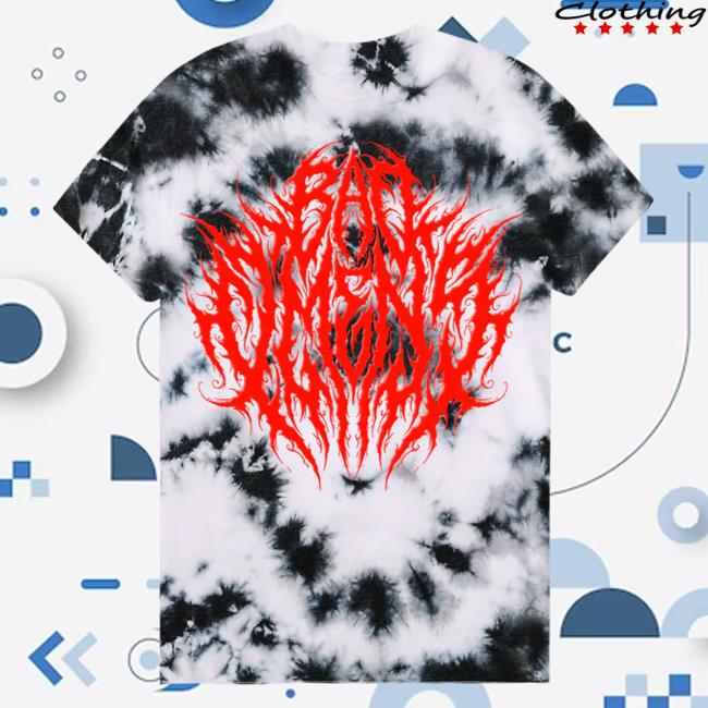 Official Bad Omens Apparel Clothing Store Death Metal Tie Dye Tee BadOmens Merch Tie-Dye