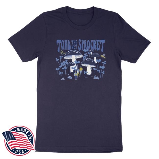 Official Toad The Wet Sprocket Tiny Travelers Hot Shirt
