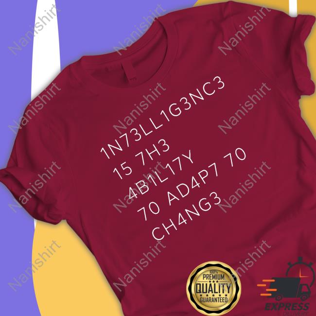 1N73ll1g3nc3 15 7H3 4B1l17y 70 Ad4p7 70 Ch4ng3 Tee Wiseconnector