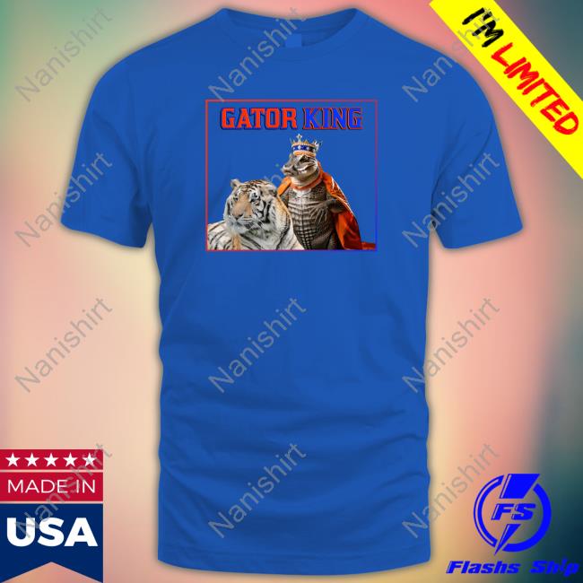 Official Joe Exotic Tiger King Store Gator King Shirt