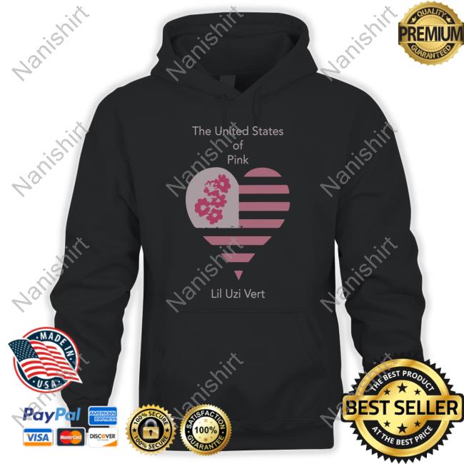 Official Vert United States Of Pink Tee Shirt
