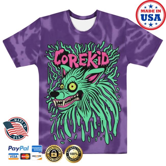 Corekid - Toxic Wolf Tee Shirt Corekid Merch