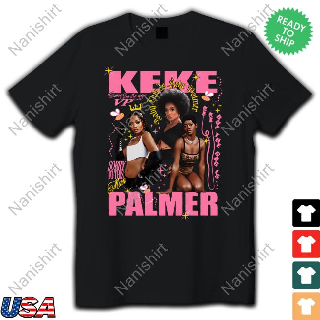 Keke Palmer Icon Black Crewneck Sweatshirt