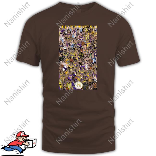 Official Former Los Angeles Lakers Players Shirt