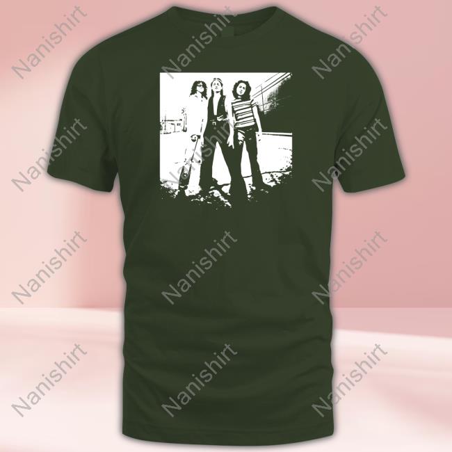 Muna Muna White Photo Green Long Sleeve Tee