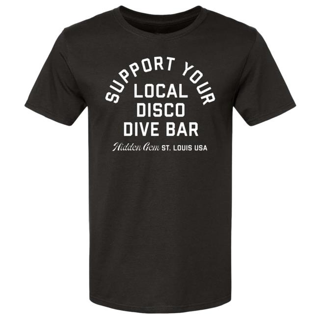 Hidden Gem Disco Dive Bar Shirt