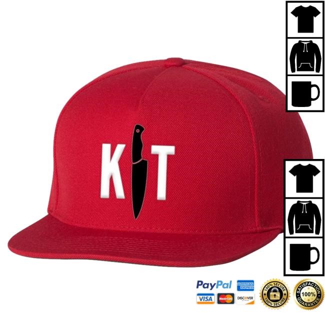 Official Kill Tony Merch KT Flatbill Snapback Cap - Red
