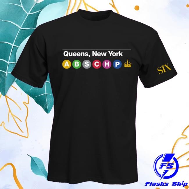 Official Six The Musical Merch Shop | I NY Subway Classic T Shirt | SIX on Broadway Clothing Apparel