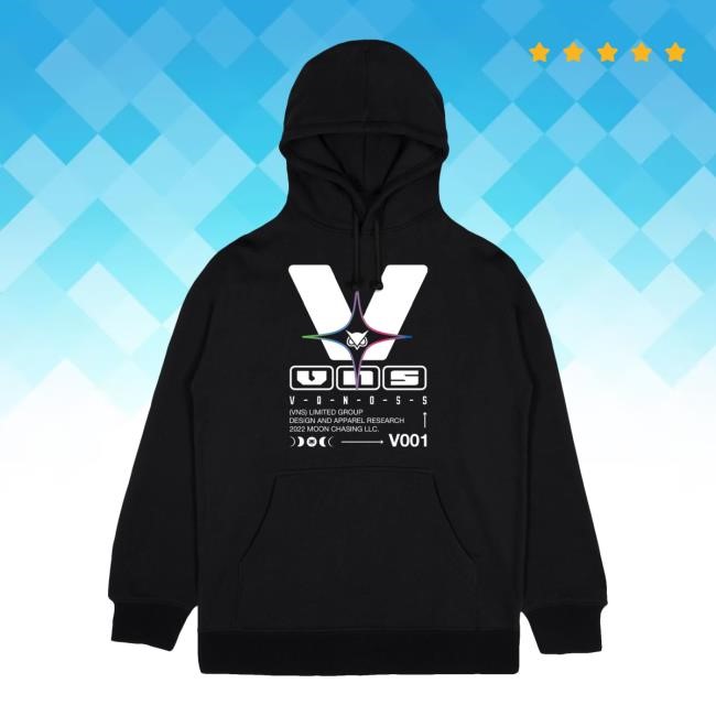 Vanoss Shop Merch Stargaze Crew neck Sweatshirt Black