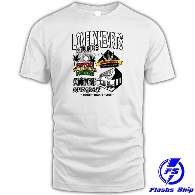 Lonely Hearts Club House Of Grass Hooded Sweatshirt