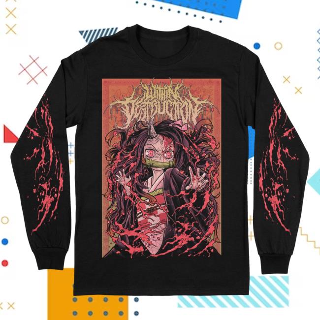 Indie Merch Within Destruction Nezuko Long Sleeve IndieMerchStore