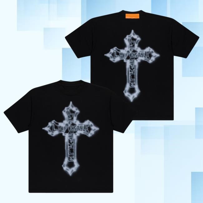 Official Yeat Merch Store Shop Yeat Heron Preston Lyfestyle Cross Top Shirt