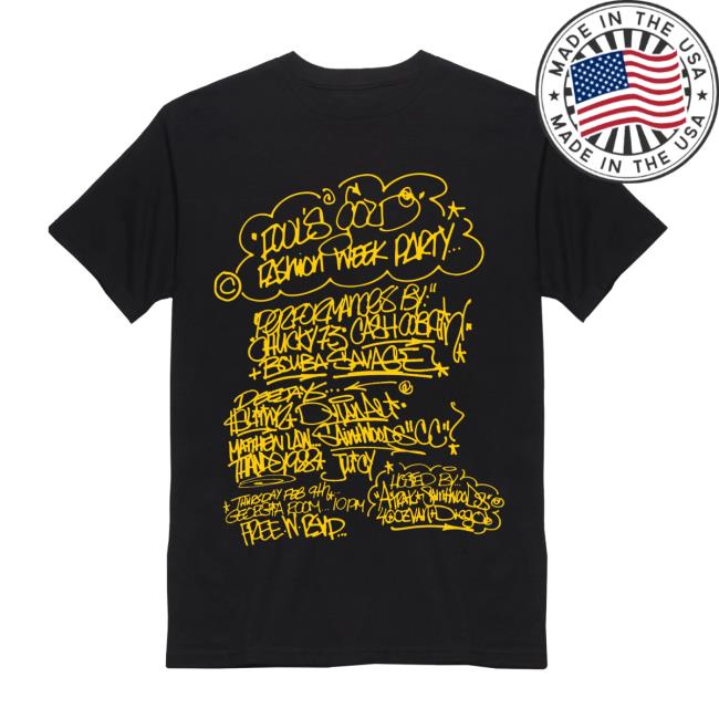 Duck Sauce Merch Fool's Gold NYFW Feb 23 Shirt