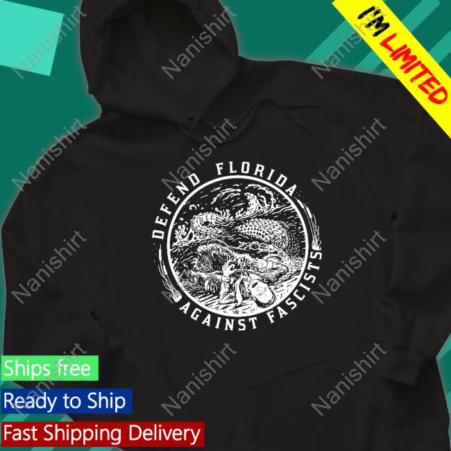 Official Defend Florida Against Fascists Tee Shirt
