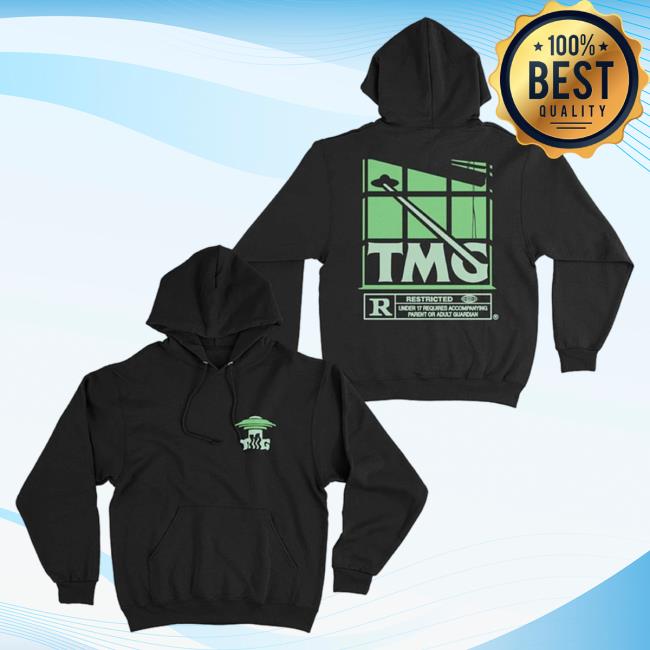 Official Tmg Studios Merch Store Abduction Black Hooded Sweatshirt