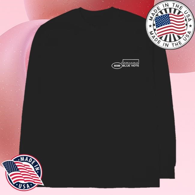 Official Blue Note Records Store Sonny Clark - Cool Struttin' - 81588 (Serial Logo Series) Long Sleeve Top Shirt