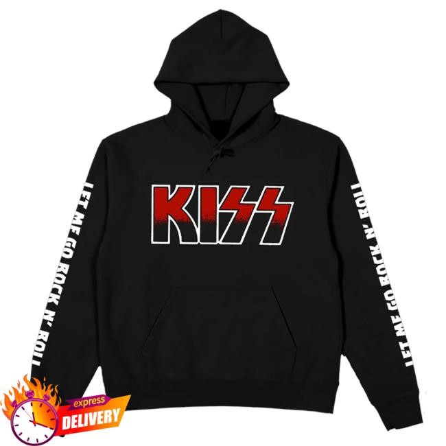 Kiss Let Me Go Hoody Kiss Band Official Merch Store