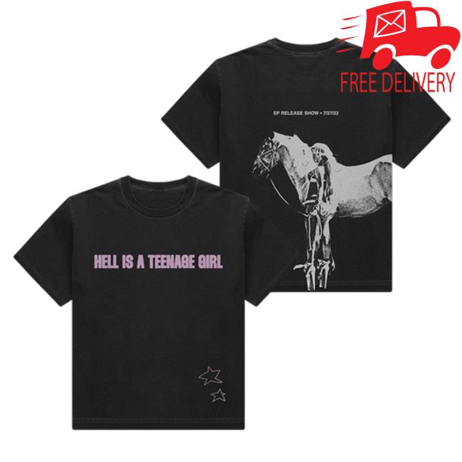 Official Nessa Barrett Merch Hell Is A Teenage Girl Ep Release Show Shirt New