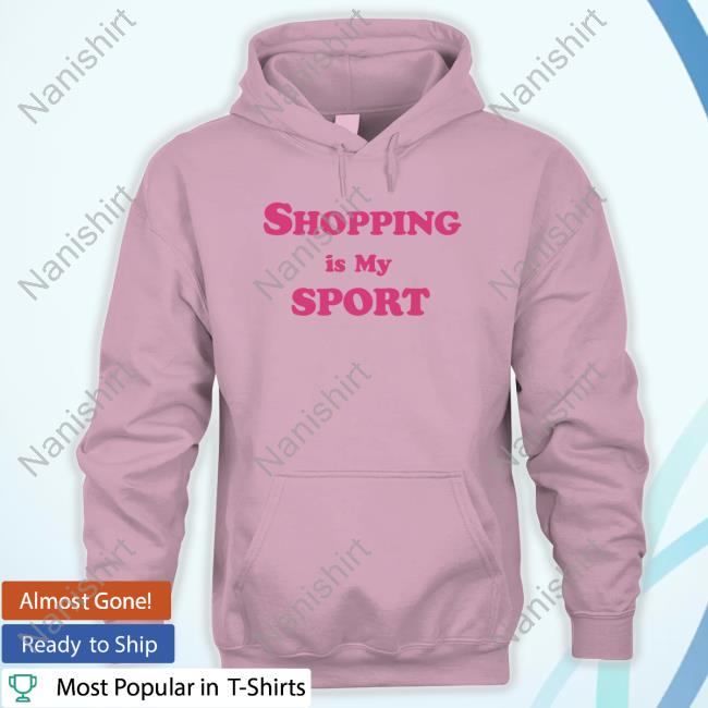Official Romantic Blue Merch Shopping Is My Sport Shirts