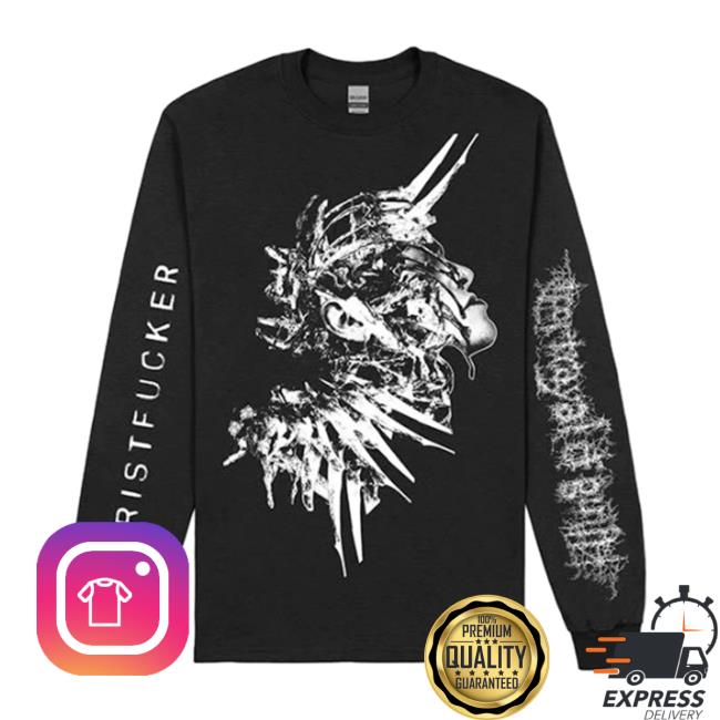 Run For Cover Records Christfucker Long Sleeve New Shirt