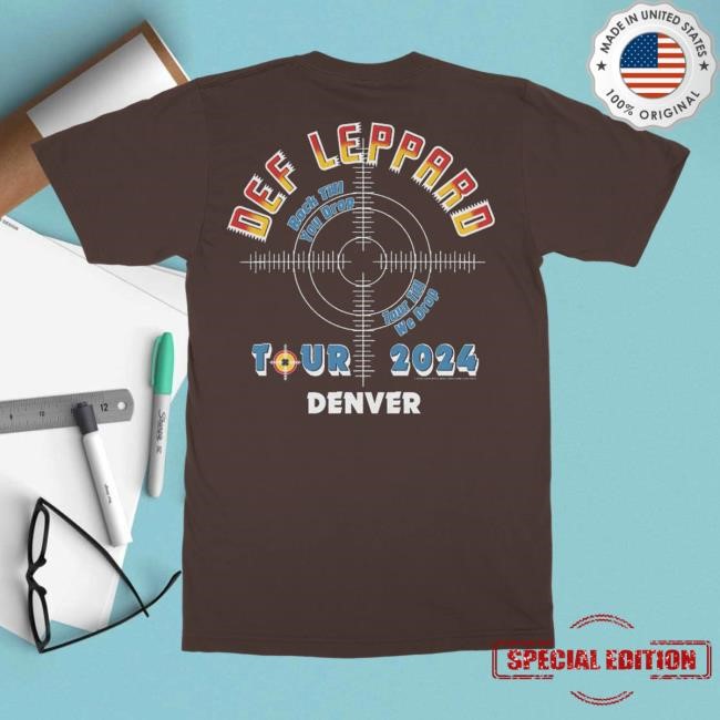 Denver, CO 2024 Tour S/s Shirt - Def Leppard Official Store