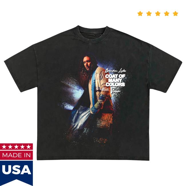 Official Brandon Lake Merch Store Coat Of Many Colors Tour Attractive Shirt Brandon Lake Apparel Clothing Shop Brandonlake