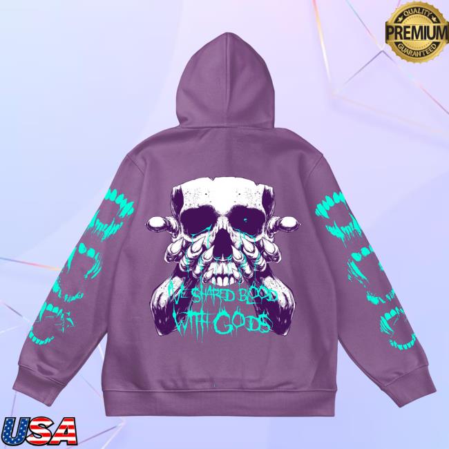 Official Any Means Necessary Clothing Chalice Ive Shared Blood With Gods Hoodie Lavender