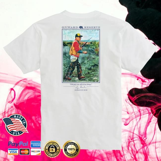 Onward Reserve Graphic Hunter Tee White Wildlife