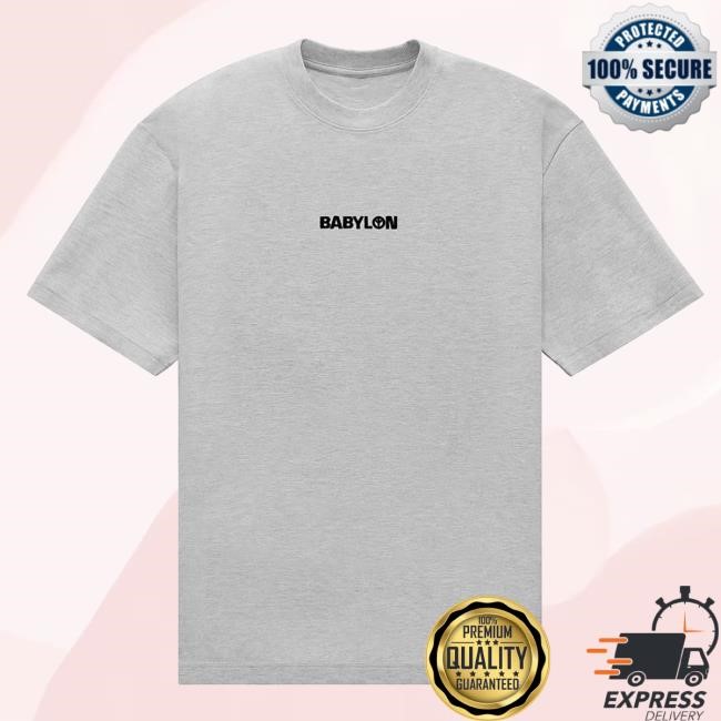 Heavyweight Babylon La Shop Tee Streetwear Foundation Official Babylon La Shop Tee Iconic Branding Top