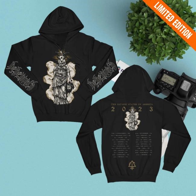 Official Behemoth Shop Store Merch Ssoa Goat Zip Pullover Hoodie