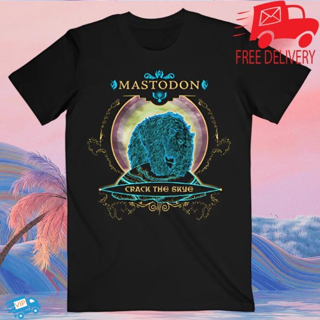 Official Mastodon Merch Store Mastodon Rocks Crack The Skye Bear New Shirt