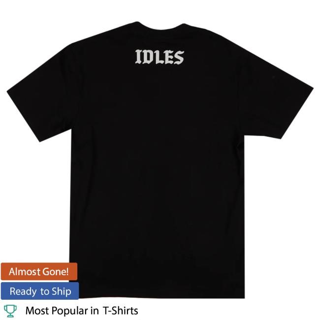 Official Idles Merch Store Shop Idles Band We’re Not Fighting Black T Shirt