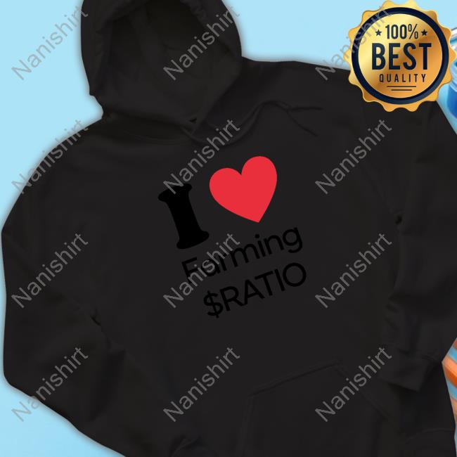 I Love Farming Ratio Shirt