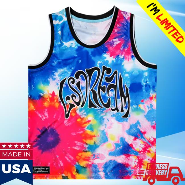Official Lsdream Merch Lsdream Basketball Jersey Tie Dye Shirts
