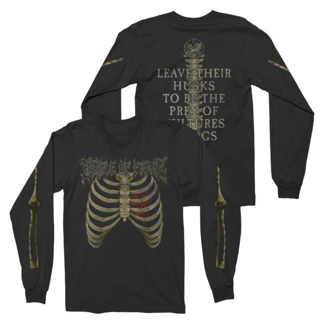 Official Night Shift Merch Indie Merch Store Cradle Of Filth - Prey Of Vultures & Dogs Tshirt NightShiftMerch IndieMerchStore