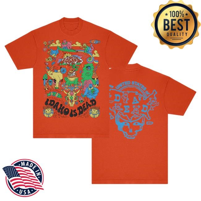 Grateful Dead Idaho United States of Dead Shirt | Grateful Dead Merch Store Official