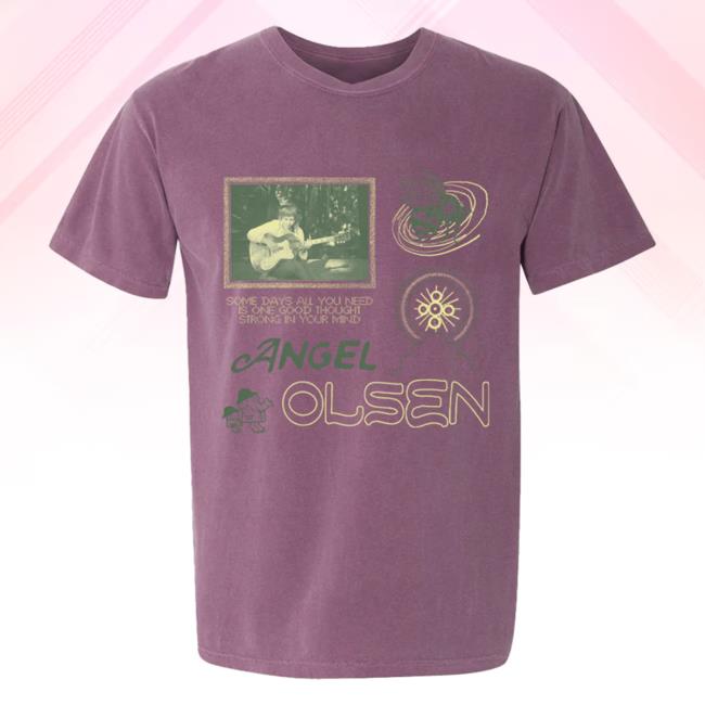 Official Hello Merch Angel Olsen Lights Out Top Shirt AngelOlsen HelloMerch